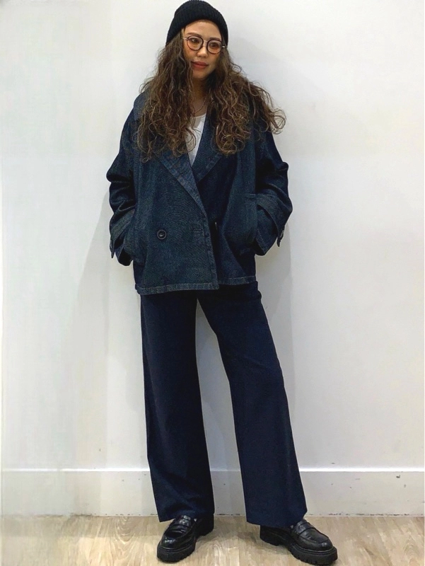 【GapStudio】デニムコクーンコート