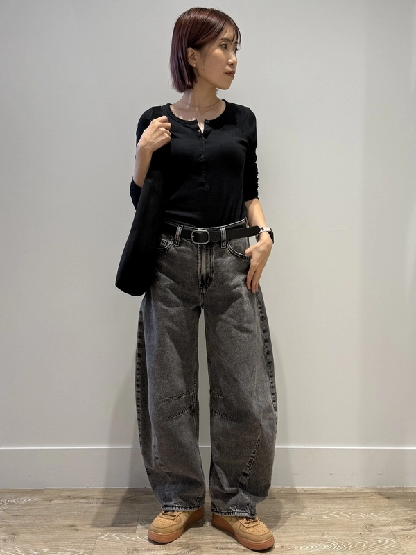 ヘンリーT×デニム