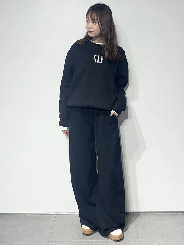 【セットアップ風!】スウェットリラックスコーデ