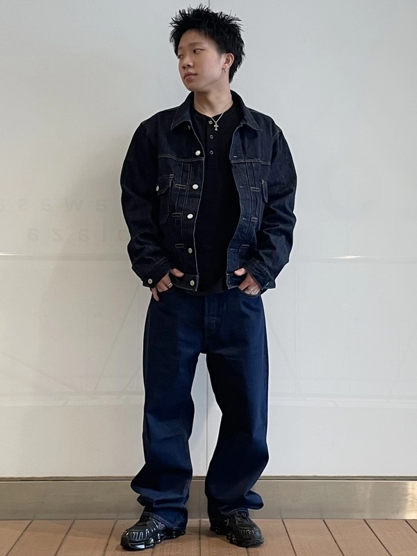 【大人気】デニムジャケットコーデ◎