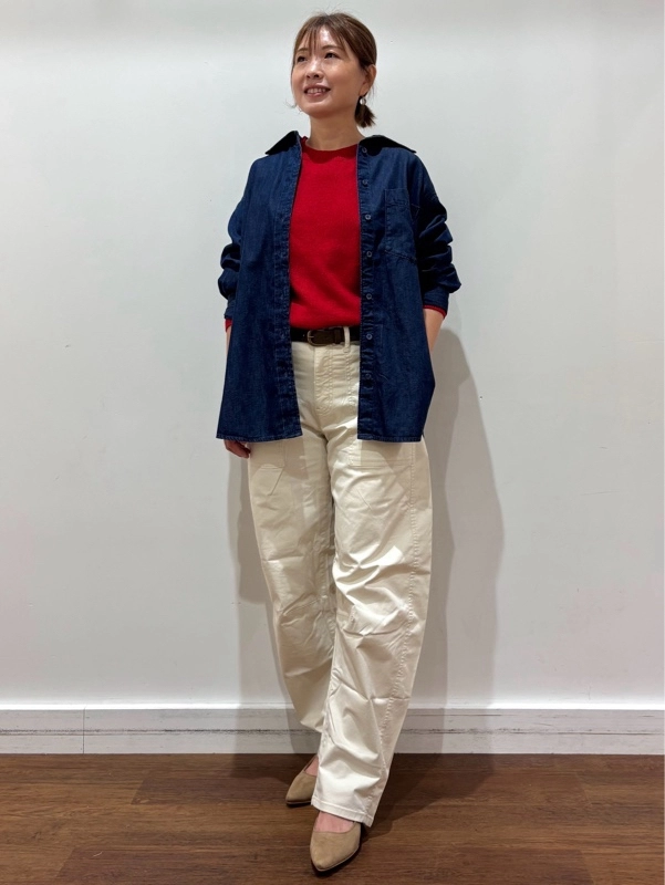 『さらに着心地良くなったカシュソフトセーターde大人コーデ』