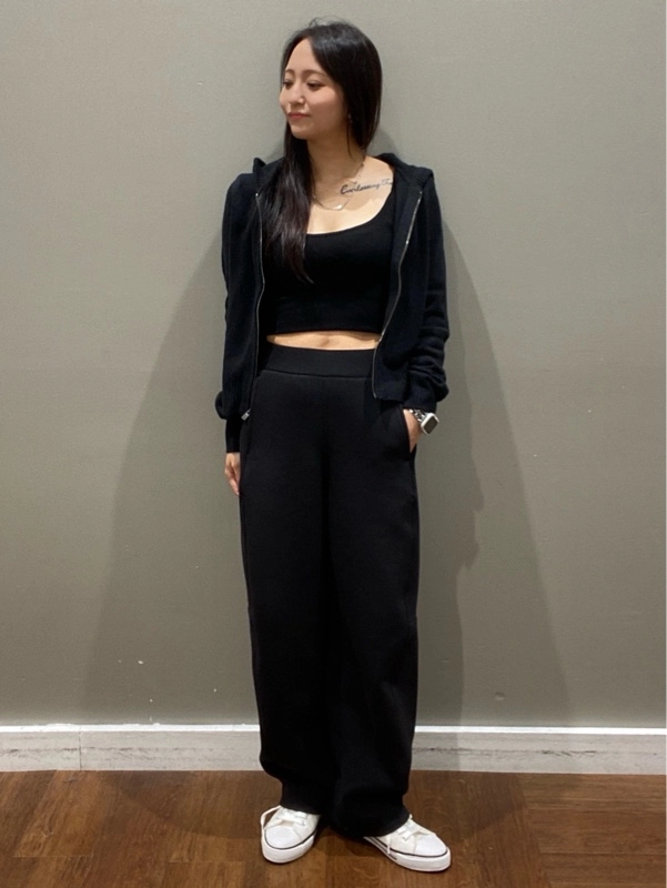 スウェットバレルコーデ