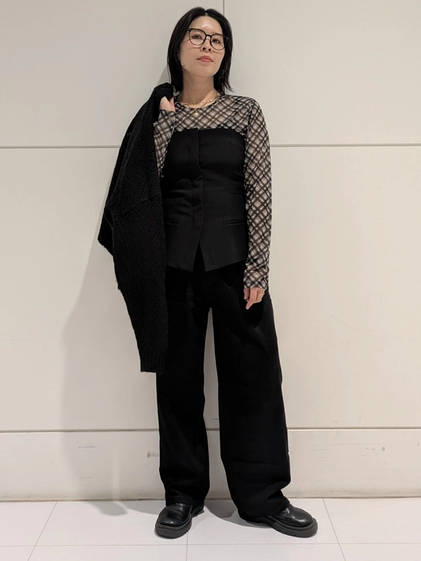 【再入荷!!】ス―パ―バギーモノトーンコ―デ