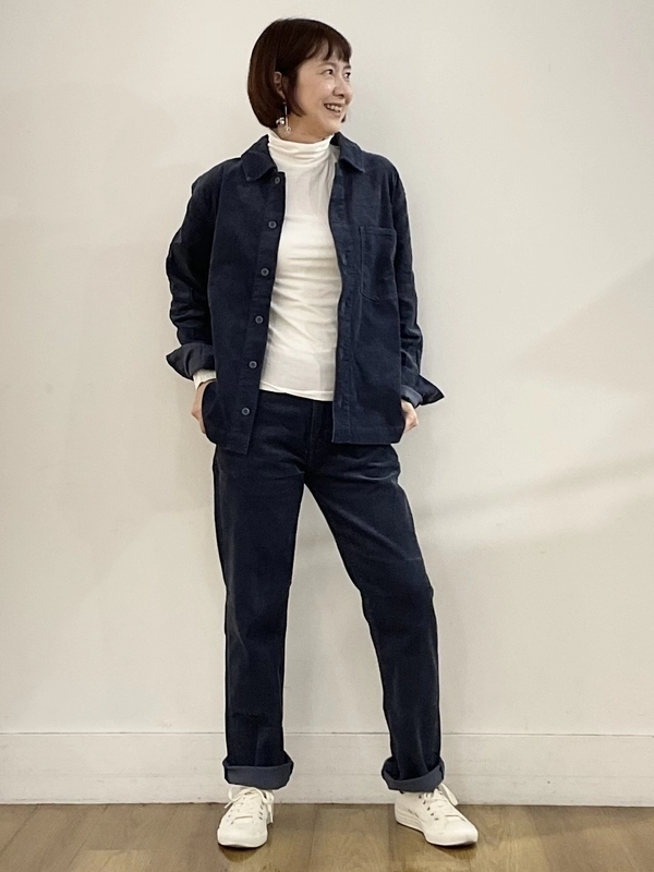 新作コーデュロイセットアップ♪