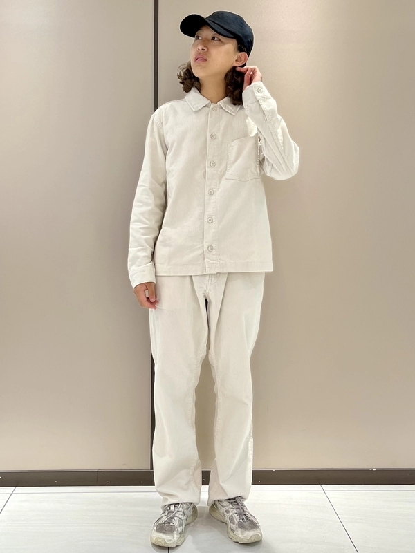 コーデュロイセットアップ