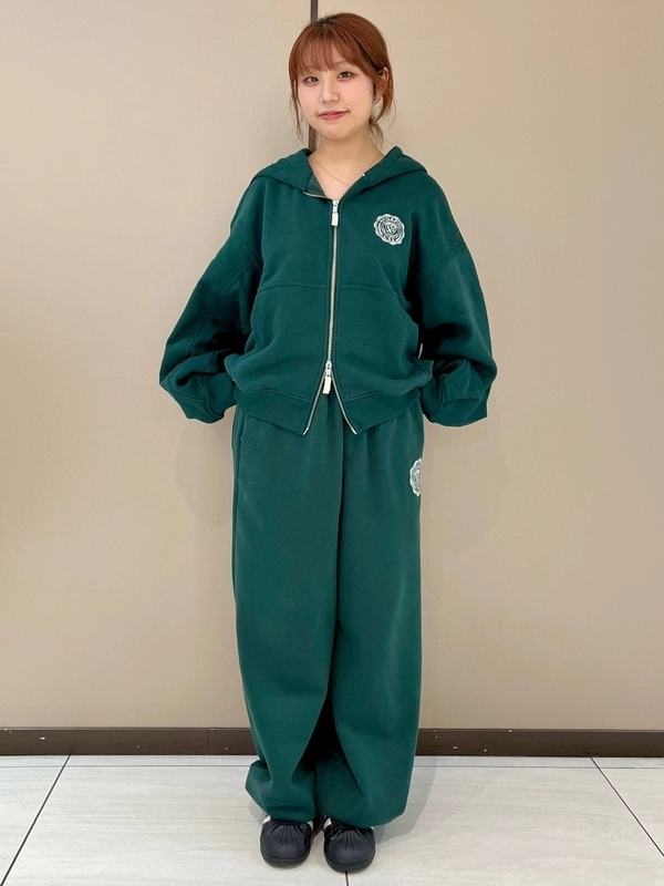 PGG◾️セットアップ◾️フルジップパーカー　スカート　アクアグリーン PGG◾️セットアップ◾️フルジップパーカー スカート アクアグリーン