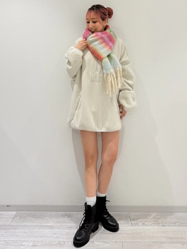 【New】オーバーサイズでワンピース風