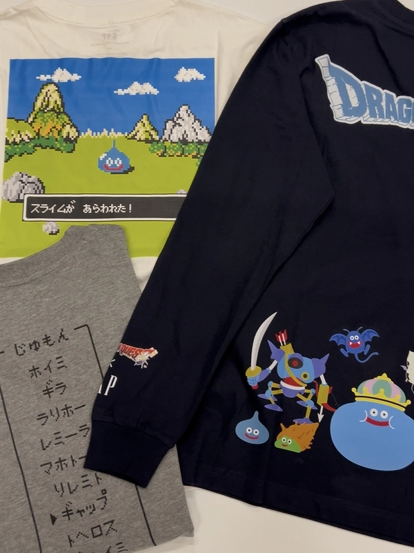 プレミアムアウトレット限定】Gap x ドラゴンクエスト のスタイリング