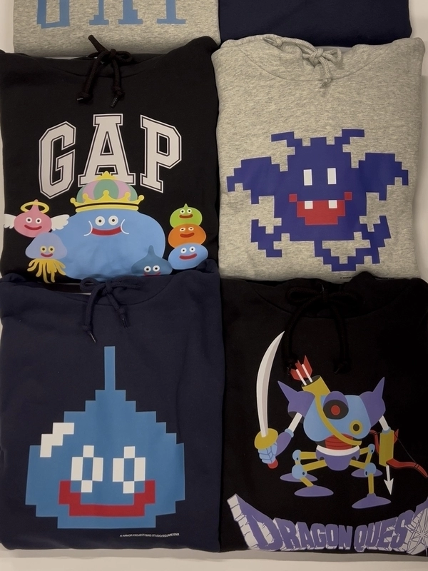 プレミアムアウトレット限定】Gap x ドラゴンクエスト のスタイリング