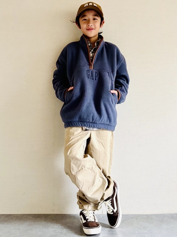 【リンクしたくなる!】もこもこ暖かいGAPフリース