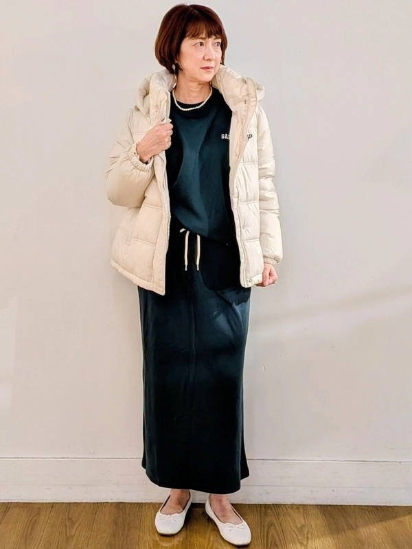 セットアップに新作アウターを♪