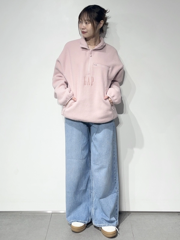 【毎年大人気!】NEWボアハーフジッププルオーバー