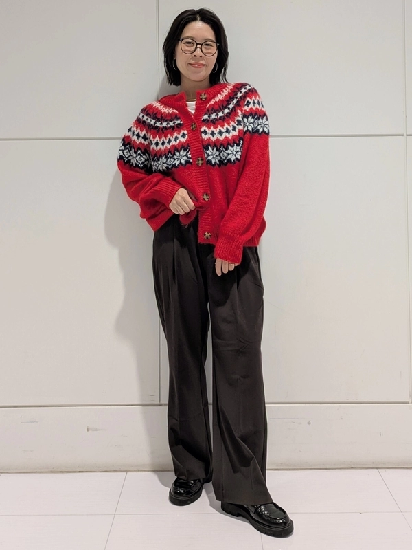 【ふわもこ】〜フェアアイル柄セ―タ―〜