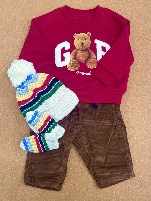 おそろいアイテム♪くまさんトレーナー