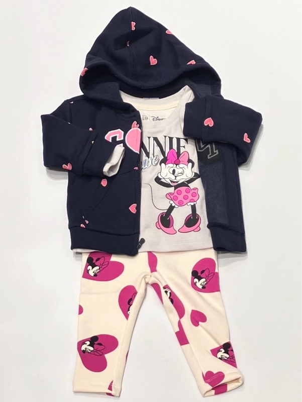 ミニーのハートコーデ