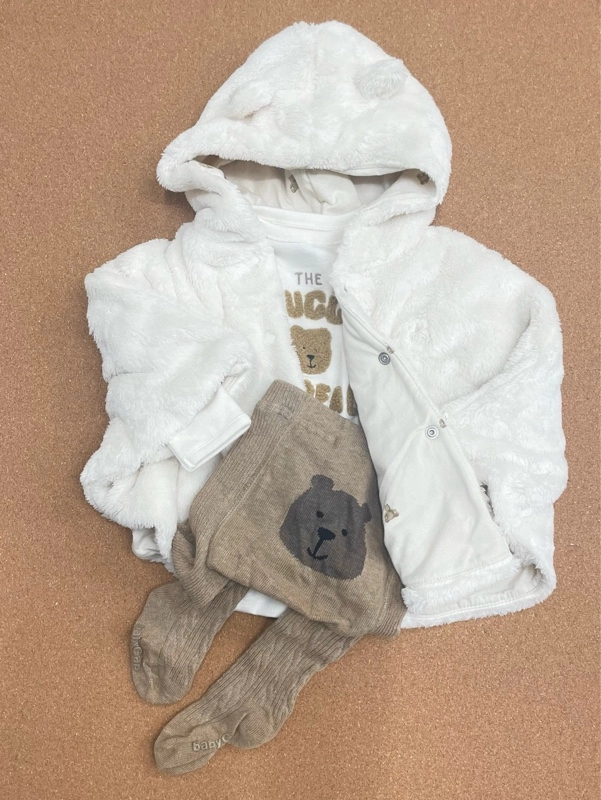 ギフトにおすすめ♡くまさんポンチョ