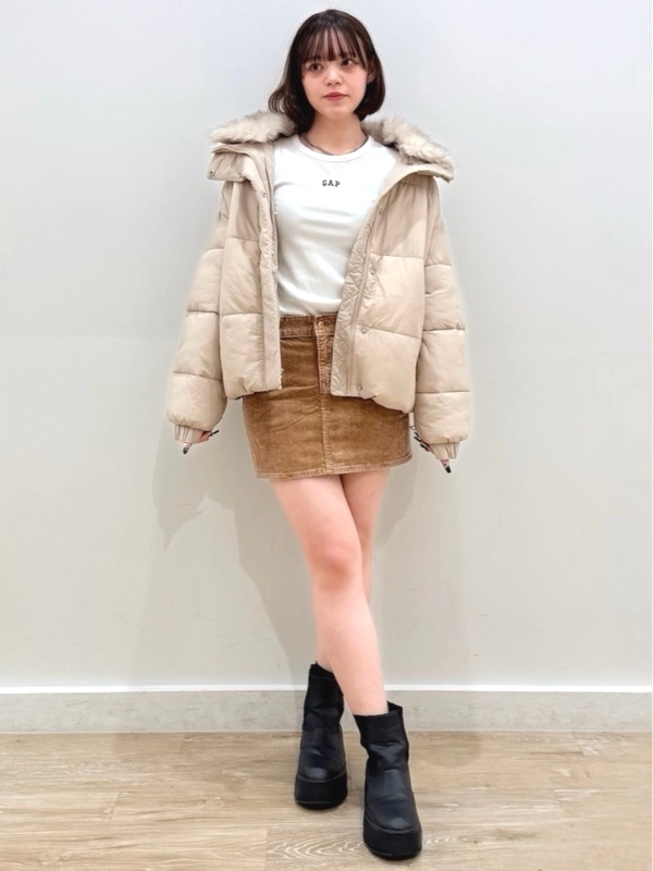 New】ファー付きパファージャケットコーデ | Gap公式オンラインストア
