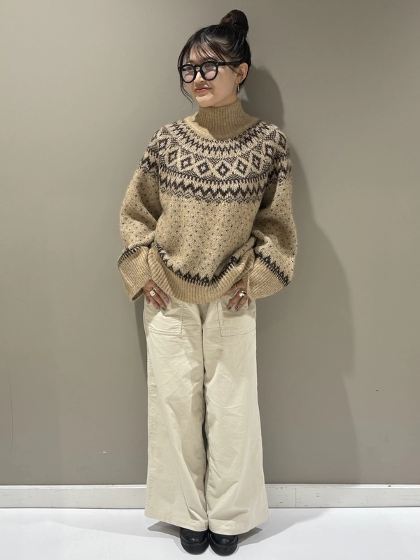 暖かふわもこセーター