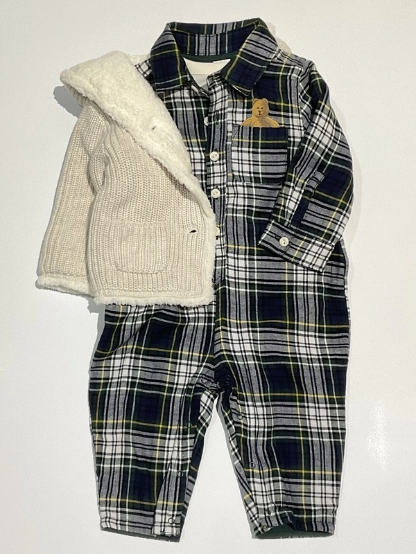 【baby】チェックがかわいい