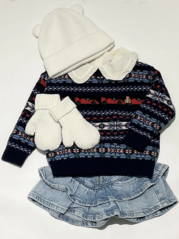 School Girl風コーデ