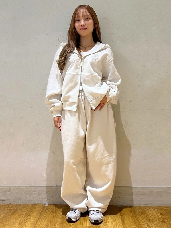 【ダブルジップアップパーカー】セットアップ
