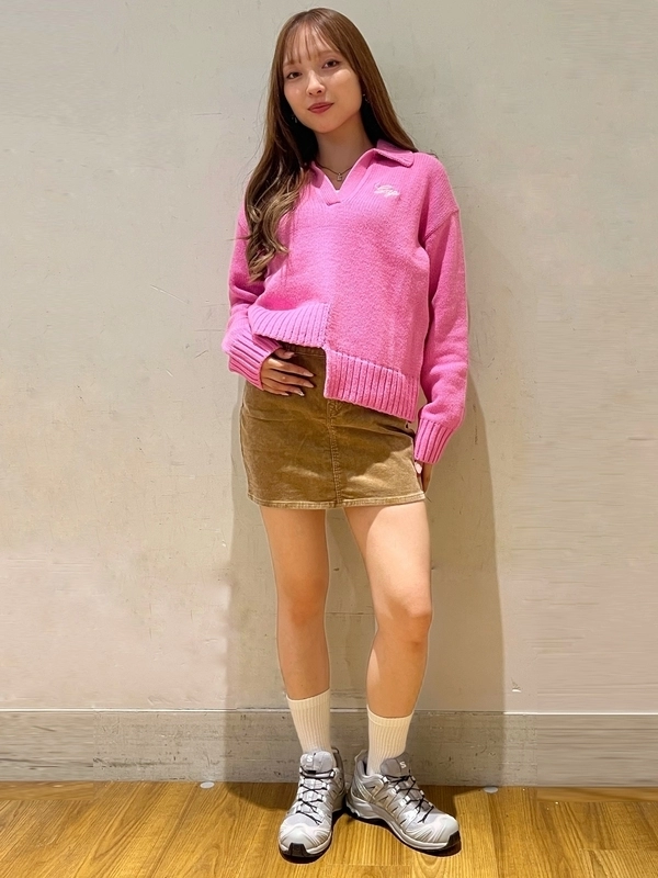 Gapロゴがポイント。スキッパーセーター