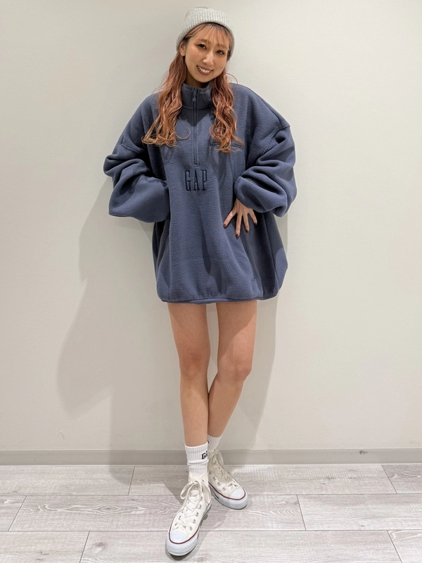 【大人気】ハーフジップ