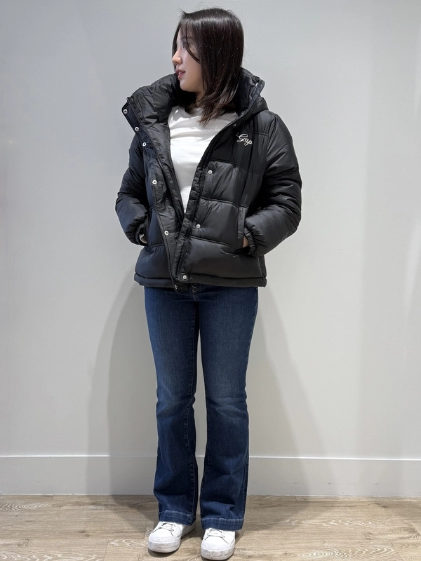 【ロゴ】アウター×デニム