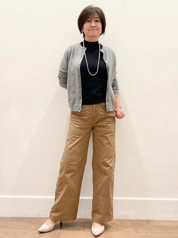 着回し万能ワイドパンツ