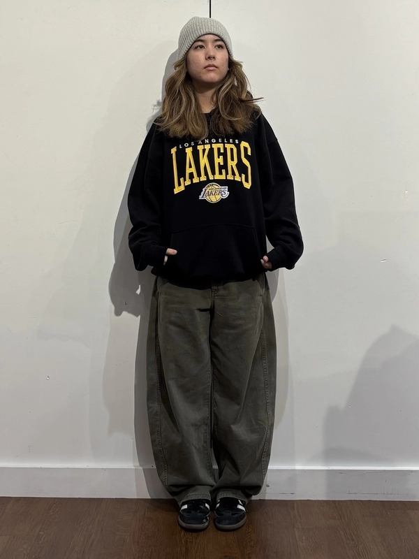 GAP NBA限定コラボ　LAKERS パーカー　XL GAP（ギャップ） パーカー NBA ロサンゼルス レイカーズ ヴィンテージ