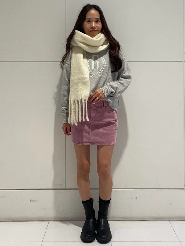 【新作】冬のガーリーコーデ