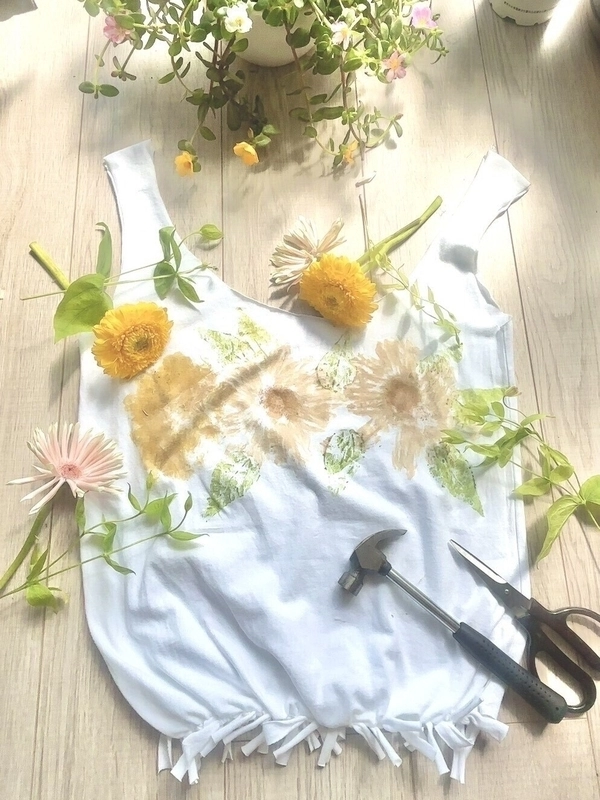 【ワークショップ】お花を使ったエコバックを作ろう