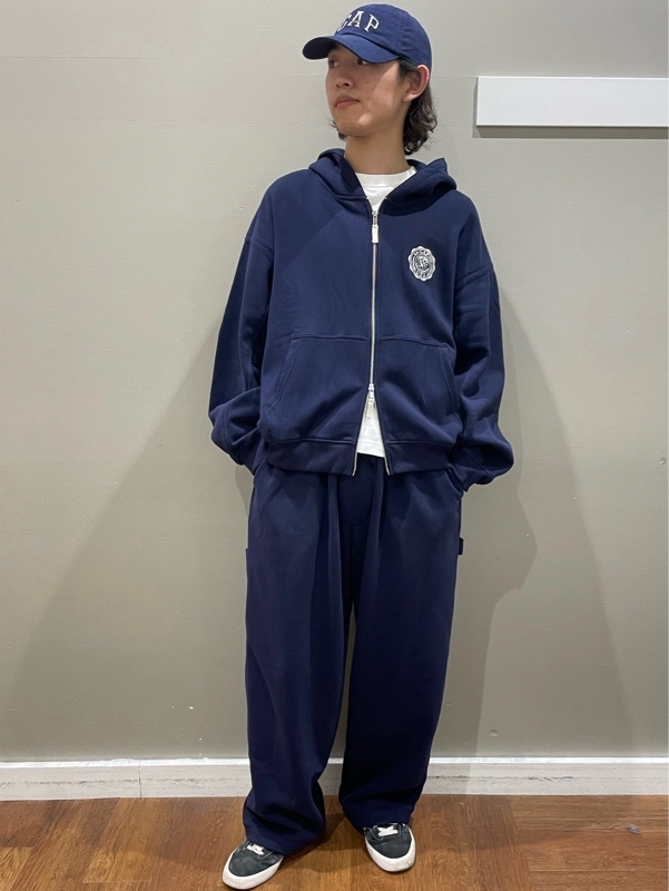 ダブルジップパーカー