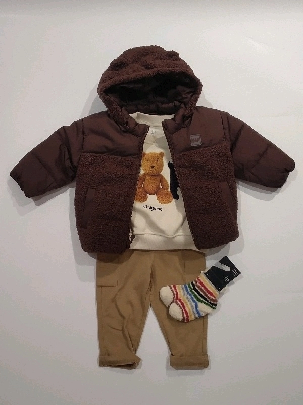 暖かいカジュアルコーデ