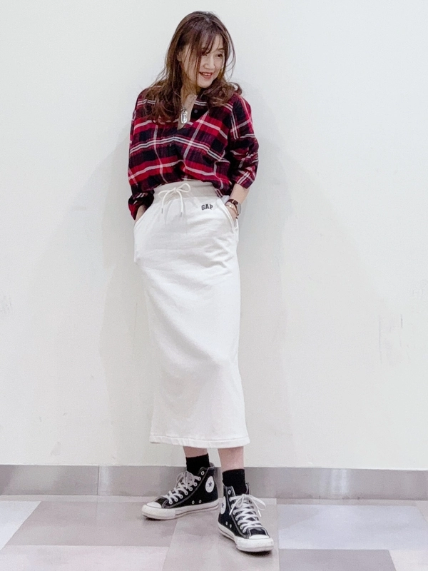 チェックシャツ✖️GAP