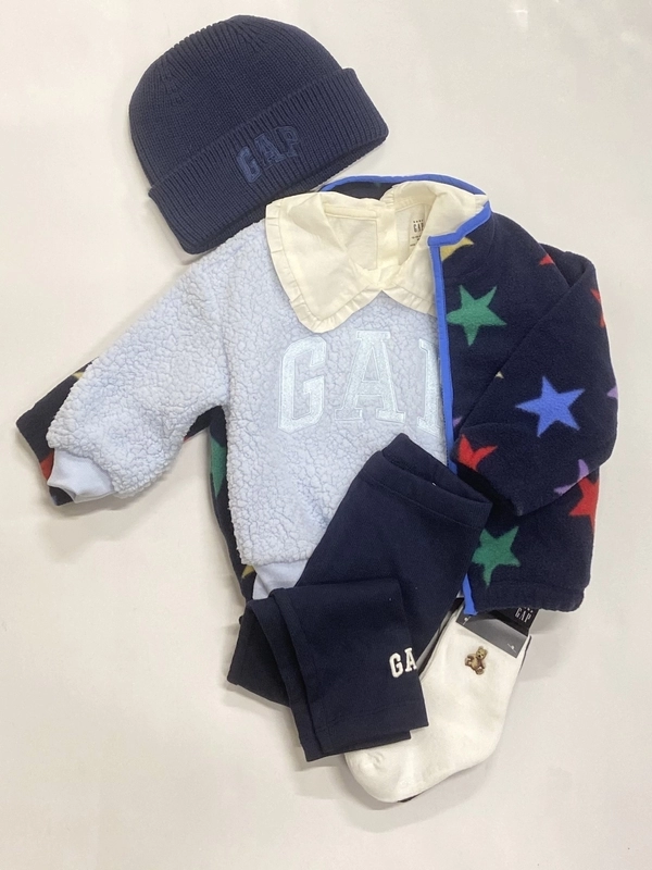 ボア『ロゴ』コーデ