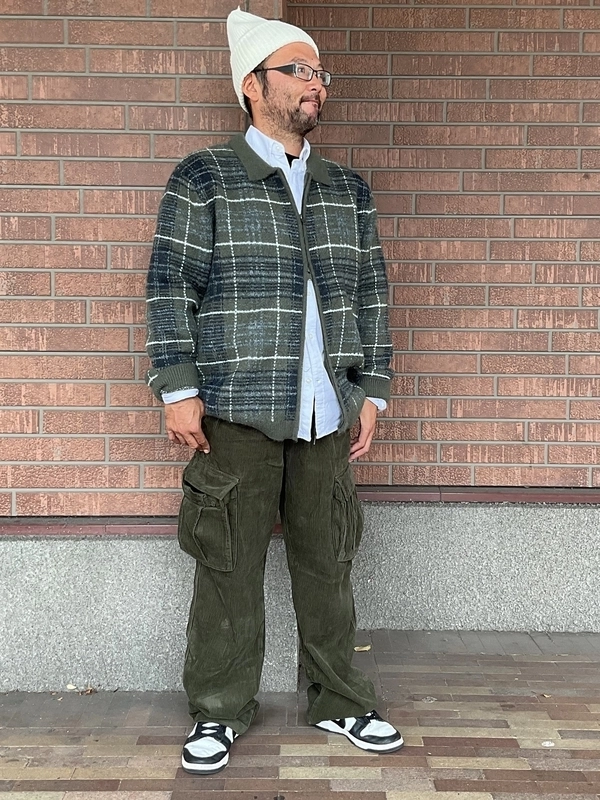 ホリデーお出掛セーターコーデ