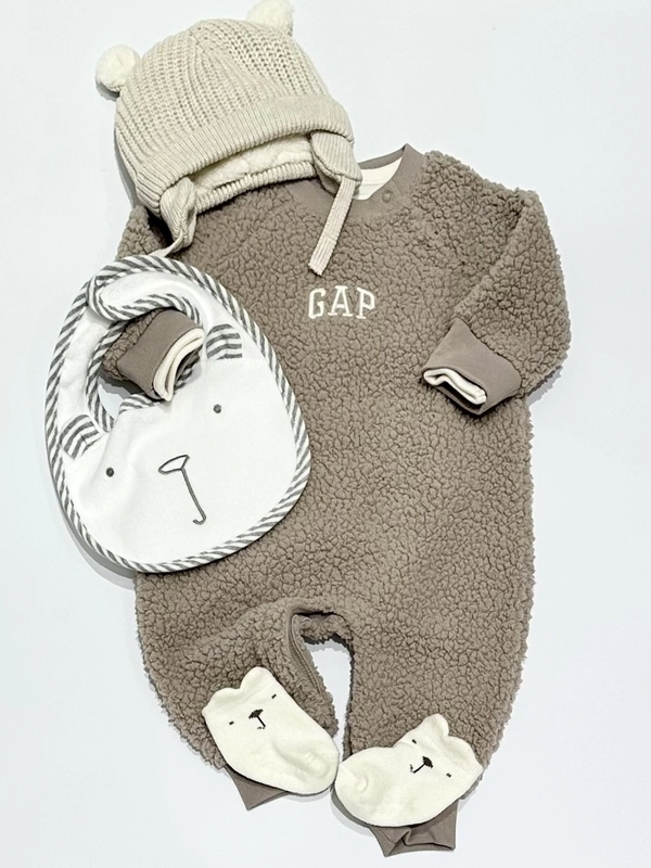 ボアカバーオール