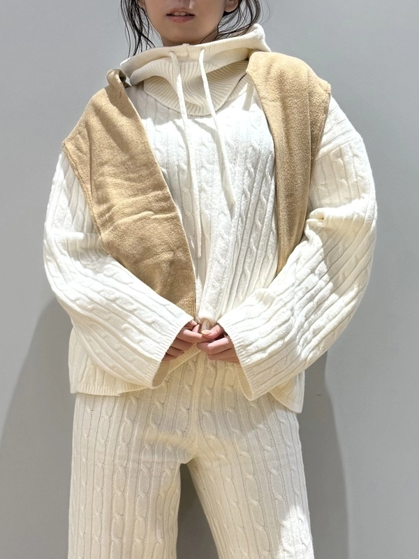 goa ニットセットアップ　y2k セール】ケーブルニットセットアップ（セットアップ）｜TITTY&CO