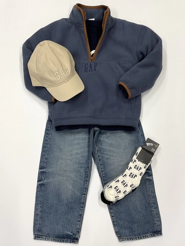 あったか　ロゴフリース　