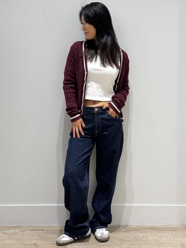 海外風バーシティガールstyle