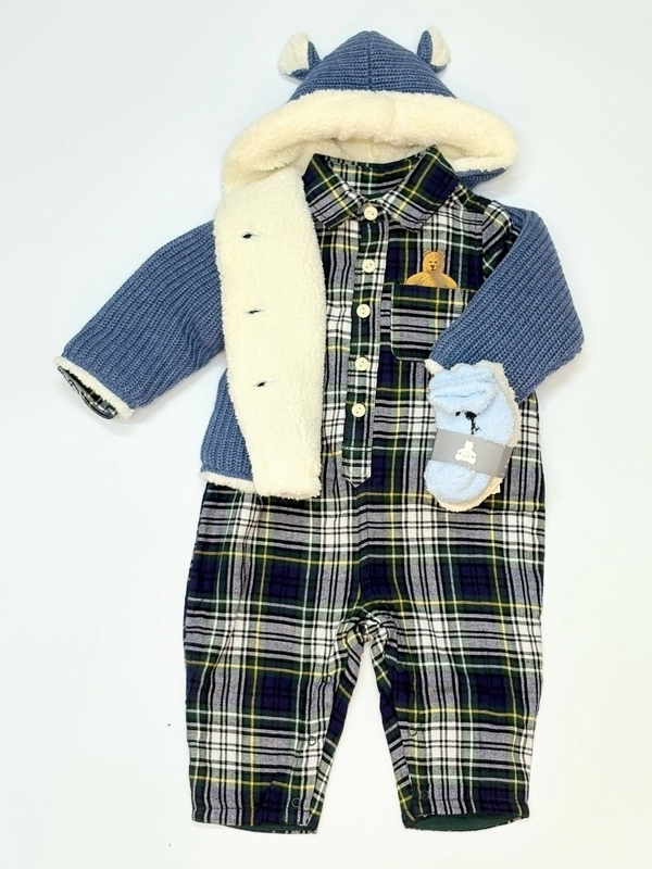 チェック柄からブラナンくん