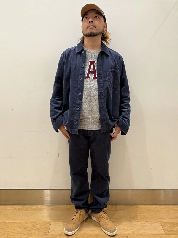 コーデュロイセットアップ♪