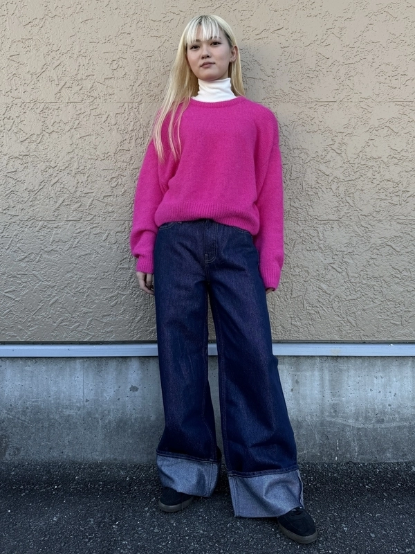 【新作】ラメバギーデニム