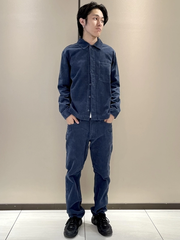 コーデュロイセットアップ