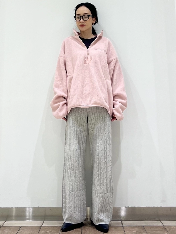 【大人気】メンズGAPロゴフリース