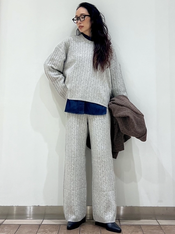 ケーブルニットのセットアップ