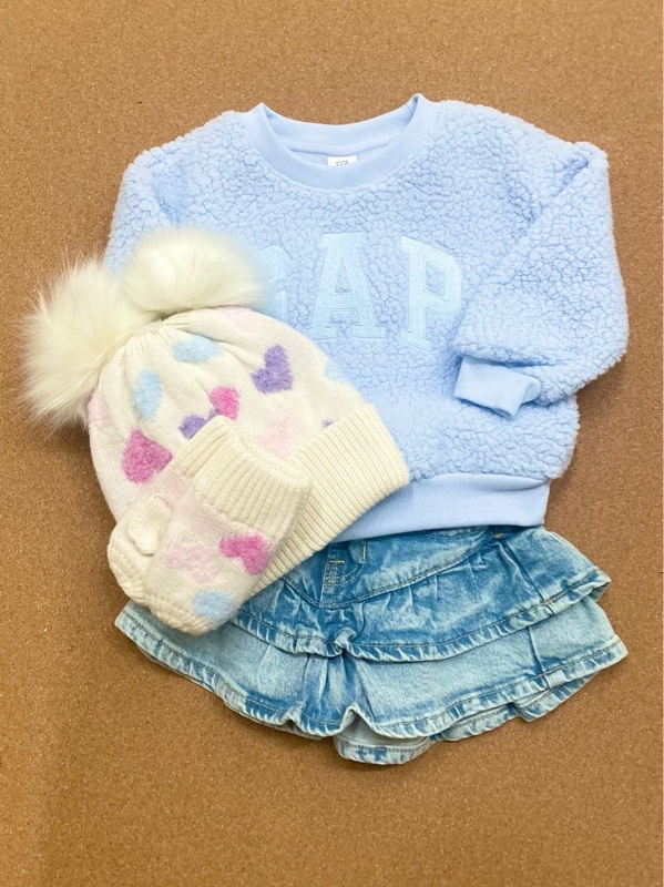 ボアGAPロゴトレーナー♡