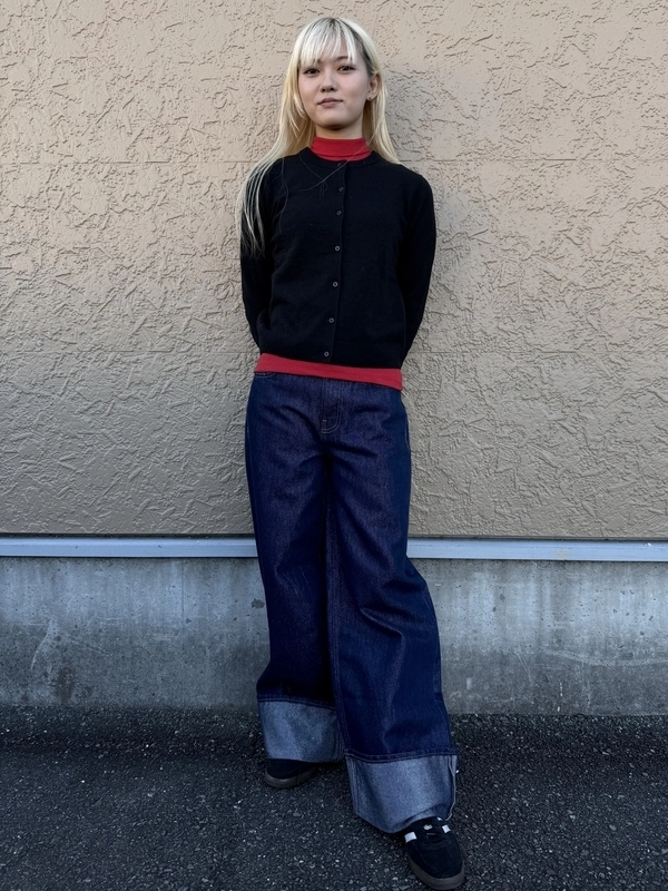 【大人気】ラメバギーデニム