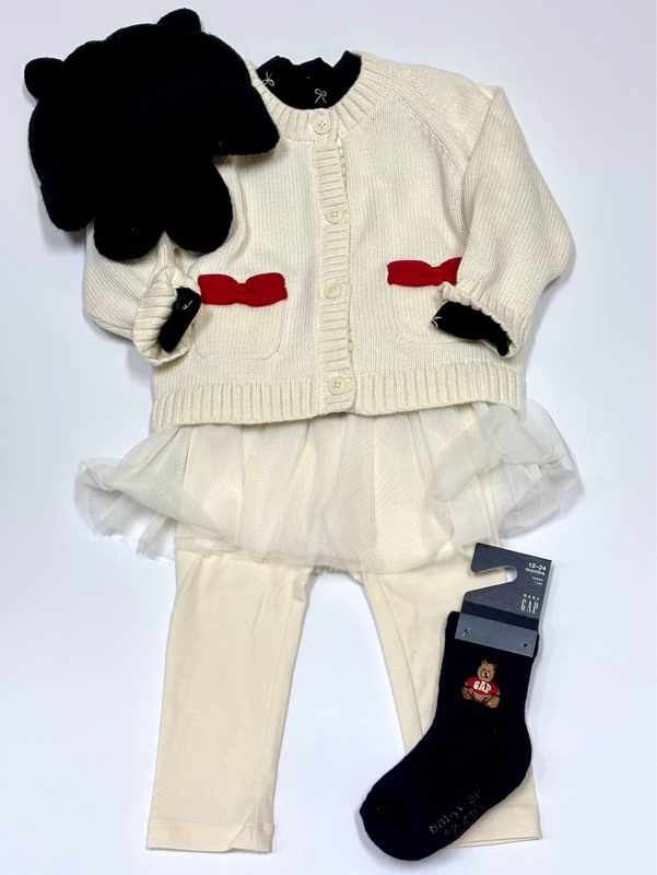 おりぼんカーディガンコーデ♡